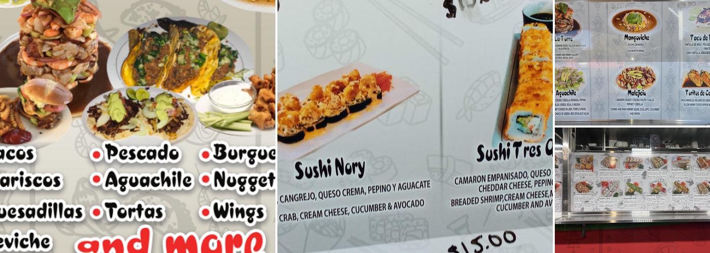 Mariscos Y Sushi Sinaloense Menu
