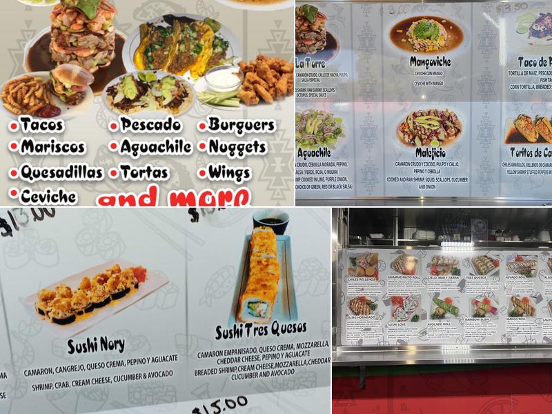 Mariscos Y Sushi Sinaloense Menu