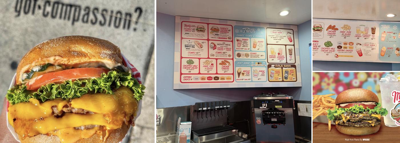 Monty’s Good Burger Menu