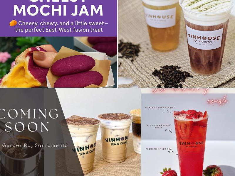 Vinhouse Tea & Coffee - Sheldon Menu