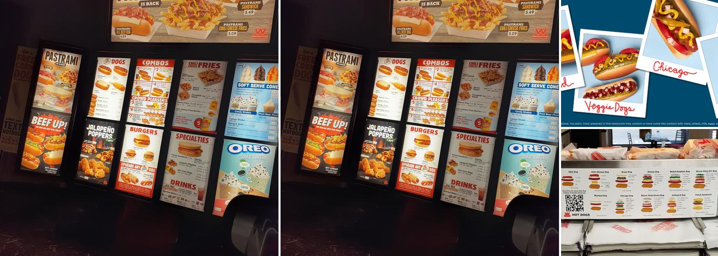 Wienerschnitzel Menu