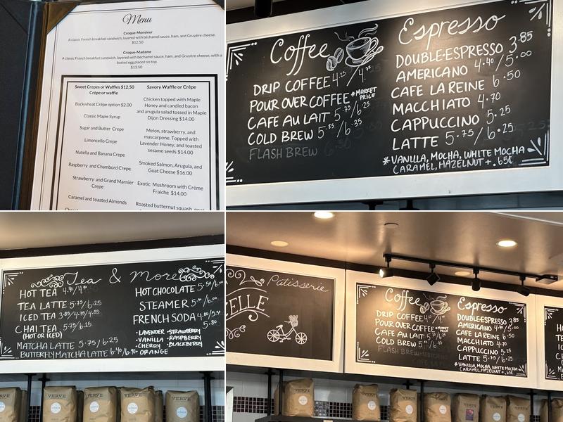 Café Ficelle Menu