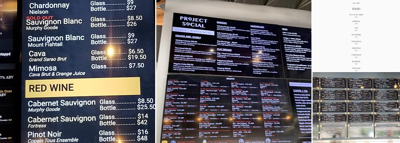 Project Social Menu