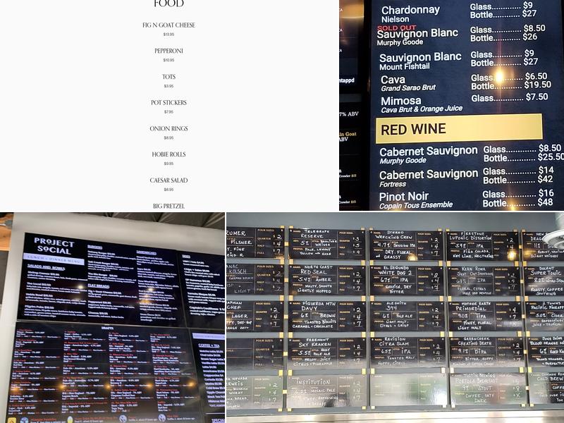 Project Social Menu