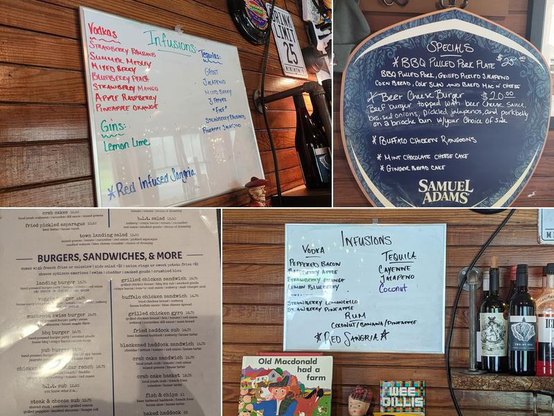 Three Robbers Pub Menu