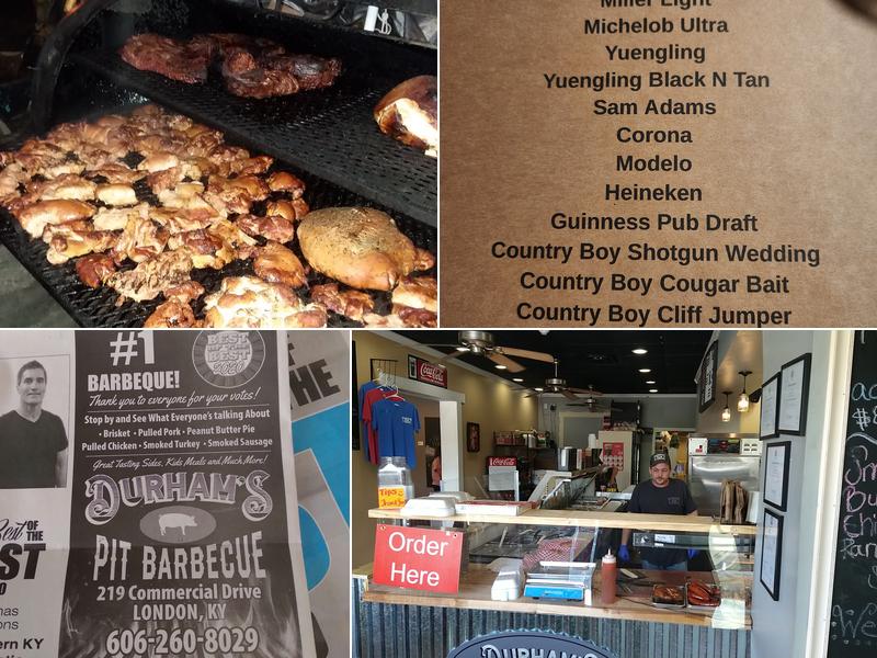 Durham’s Pit BBQ Menu