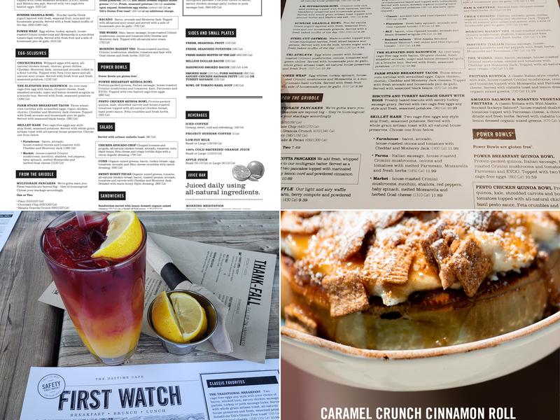 First Watch Menu