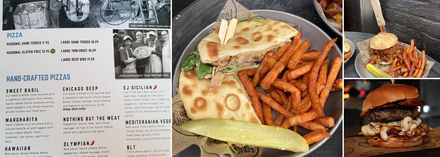 Foundry Craft Grillery Menu