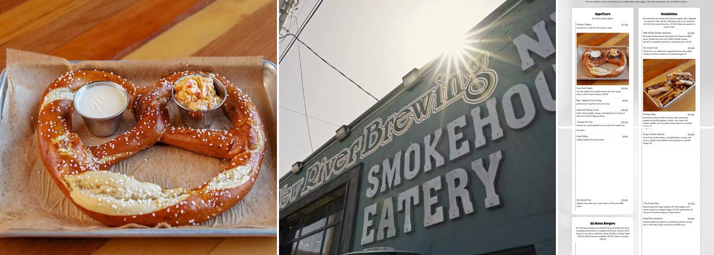 New River Brewing Smokehouse & Eatery Menu