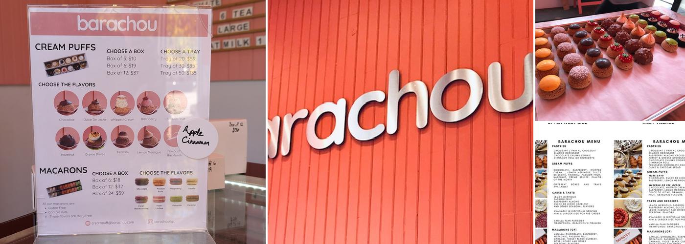 Barachou Upper West Side Menu