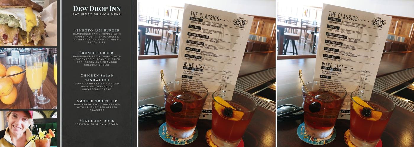 The Dew Drop Inn Menu