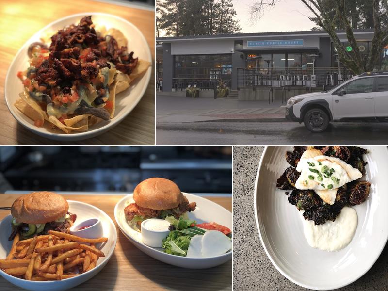 Duke’s Public House Menu