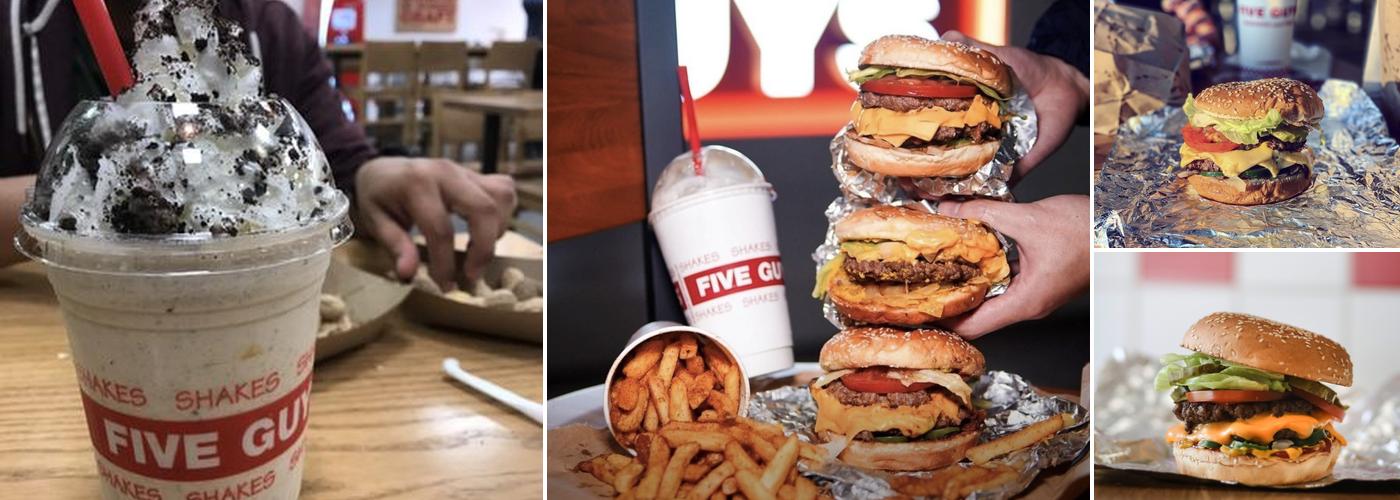 Five Guys Menu