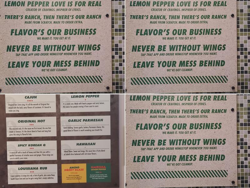 Wingstop Menu