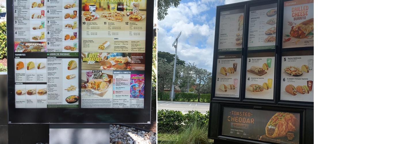 Taco Bell Menu