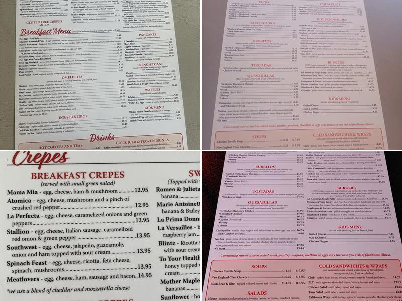 Cilantro grill Menu