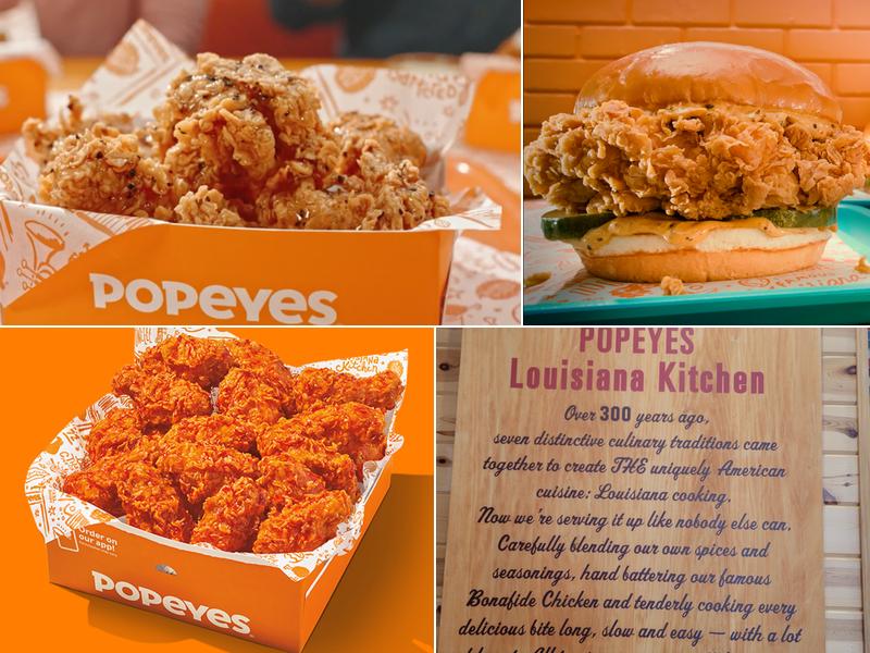 Popeyes Louisiana Kitchen Menu