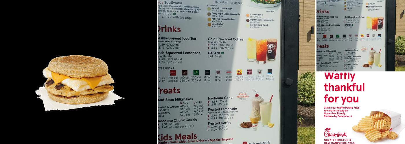 Chick-fil-A Menu