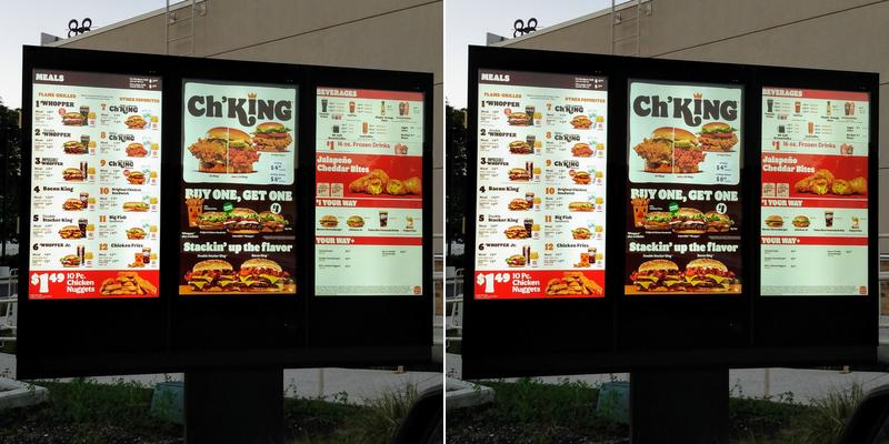 Burger King Menu