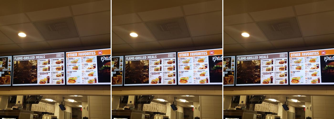 Burger King Menu