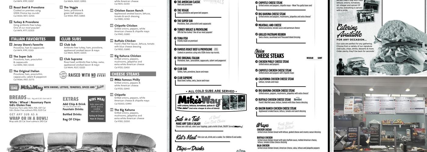 Jersey Mike's Subs Menu