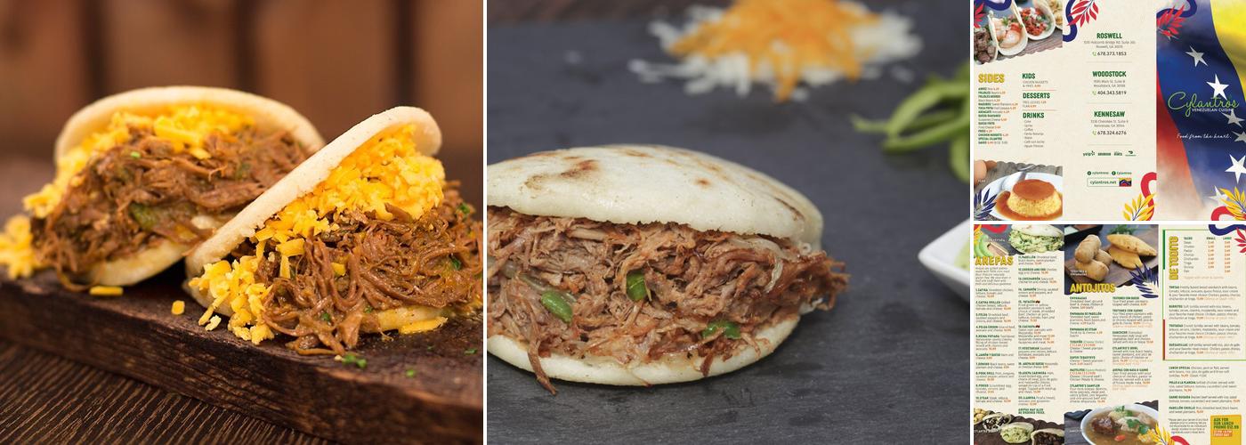 Cylantros Venezuelan Cuisine Menu