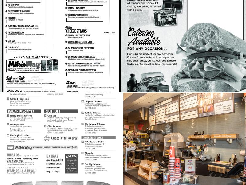 Jersey Mike's Subs Menu