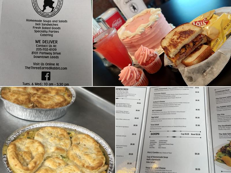 Three Earred Rabbit Menu