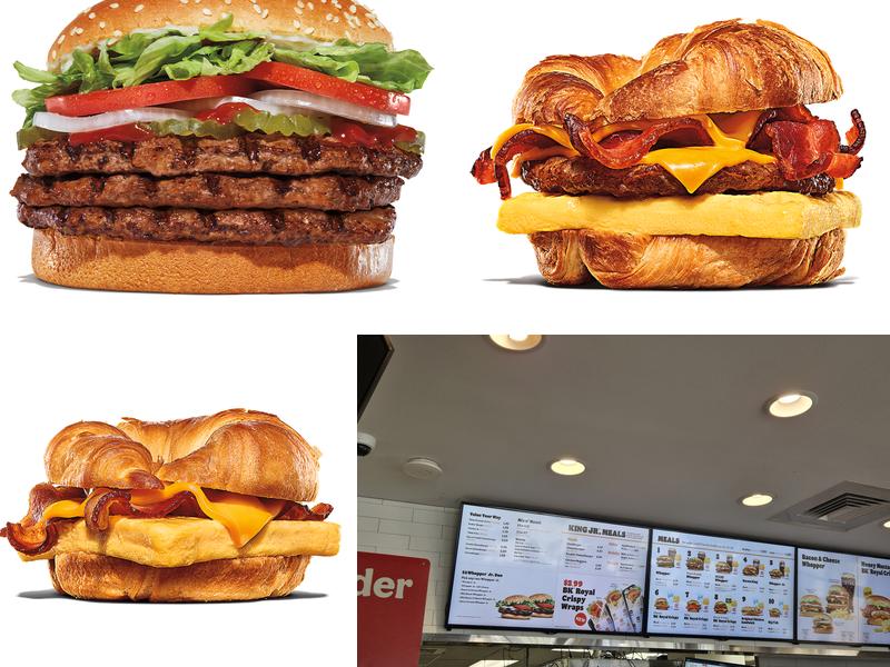 Burger King Menu