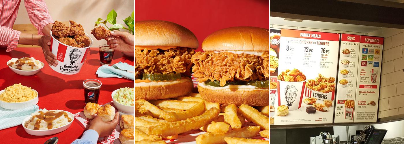 KFC Menu