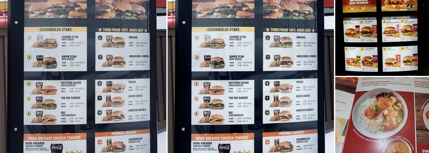 Hardee’s Menu