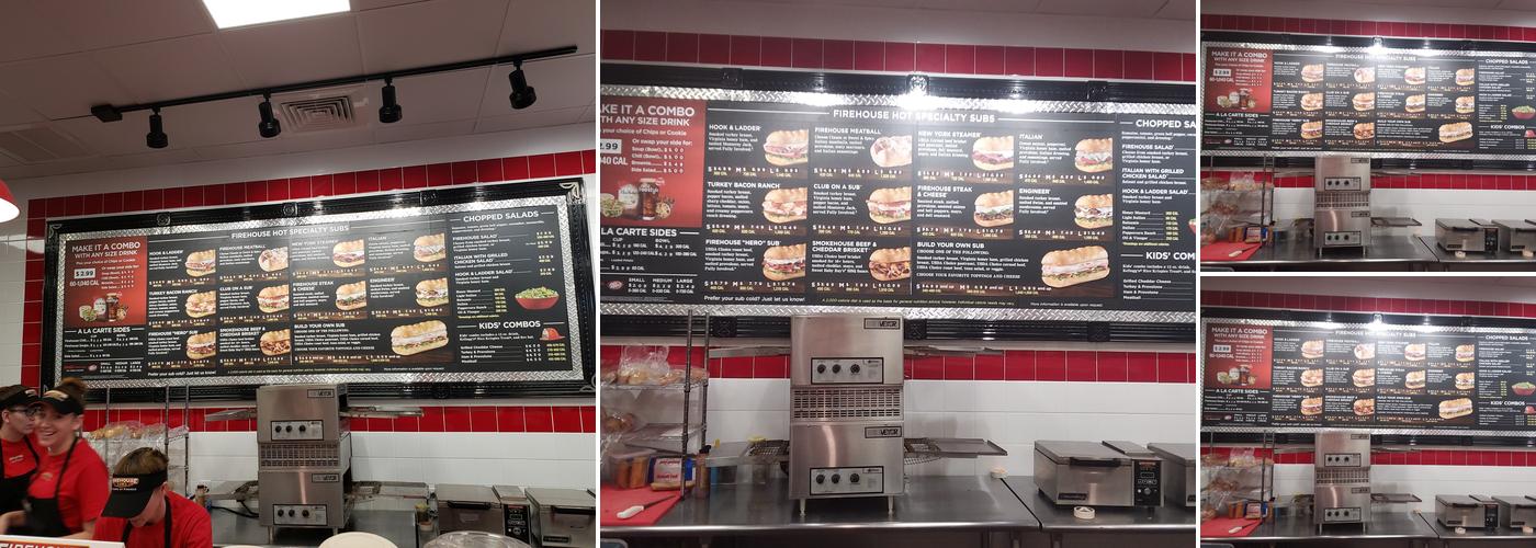 Firehouse Subs Menu