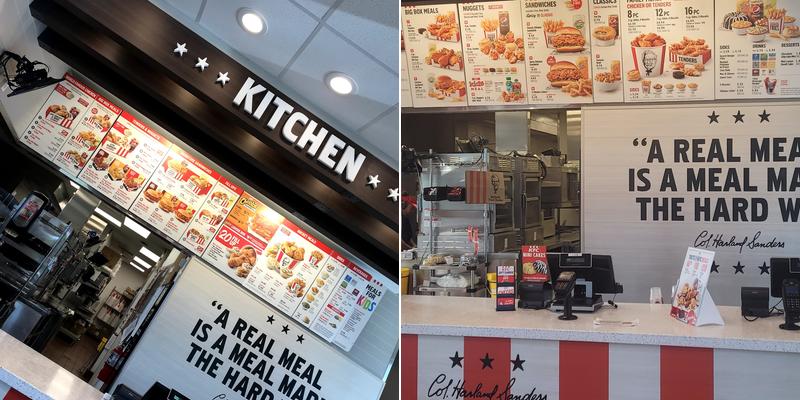 KFC Menu