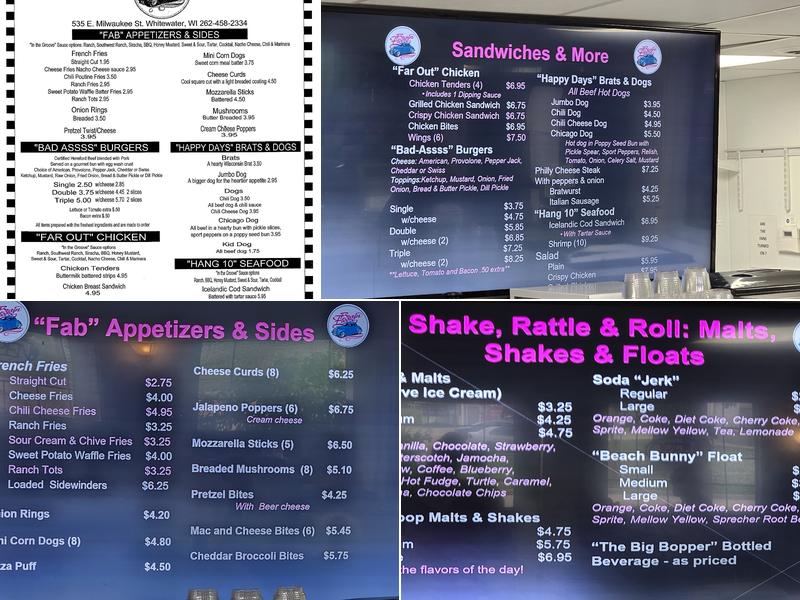 Brain Freeze Menu