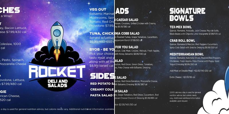 Earhart's Dining Hall Menu