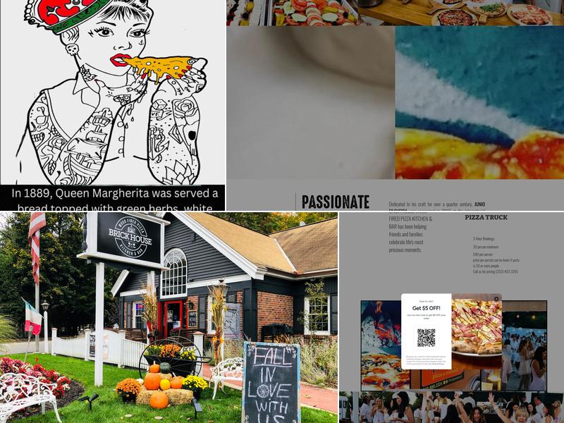 Brick House Wood Fired Pizza Kitchen & Bar Menu