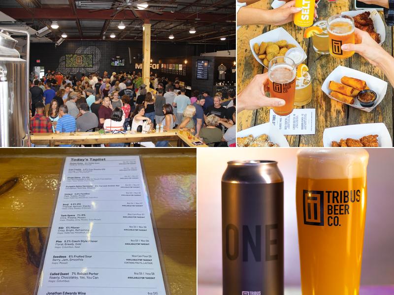 Tribus Beer Co. Menu