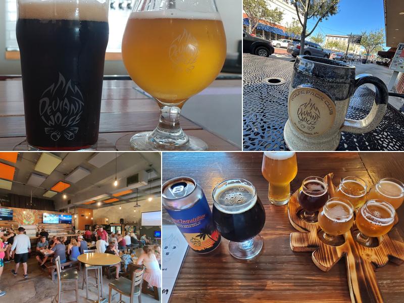 Deviant Wolfe Brewing 121 W 1st St, Sanford