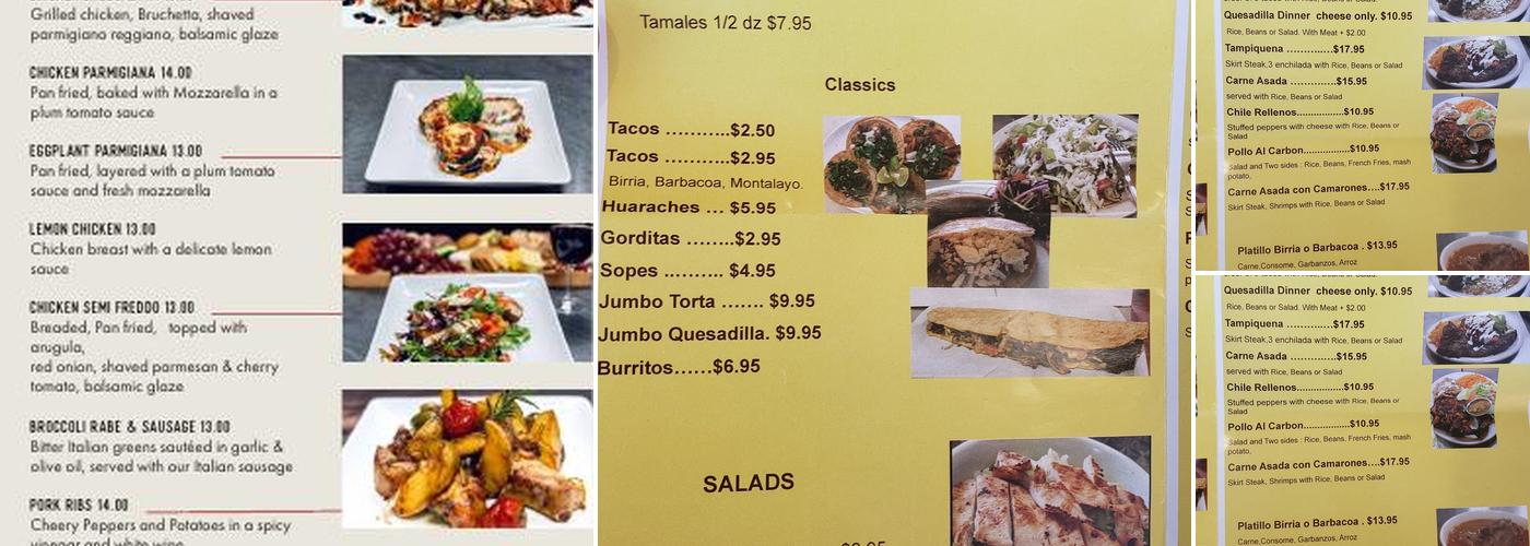 Big Mama's Kitchen Menu
