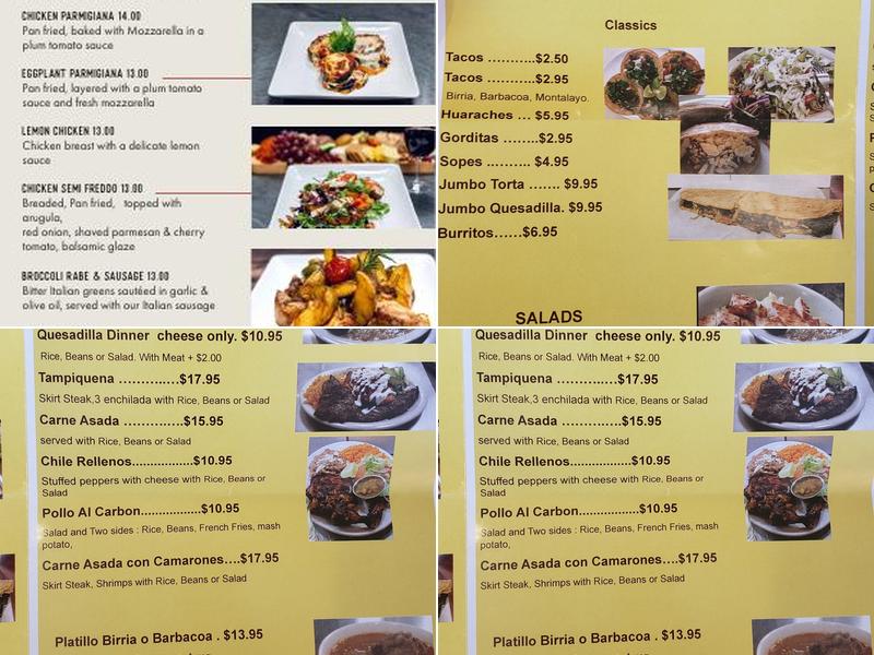 Big Mama's Kitchen Menu