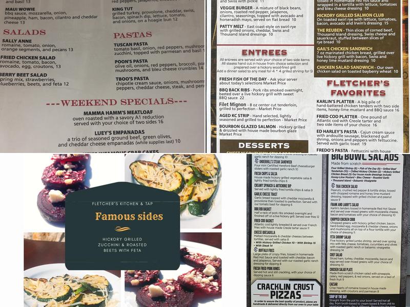 Fletcher's Kitchen & Tap Menu