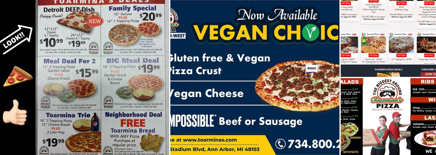 Toarmina's Pizza (Ann Arbor West) Menu