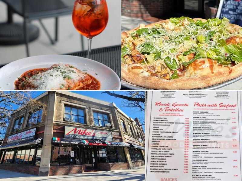 Mike's Food & Spirits Menu