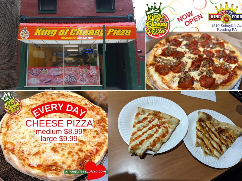King of Cheesy Pizza
