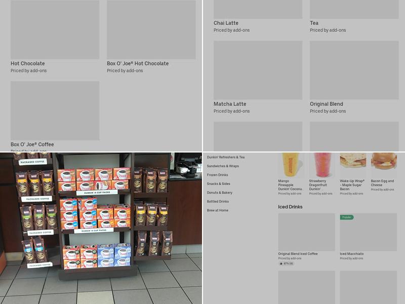Dunkin' Menu