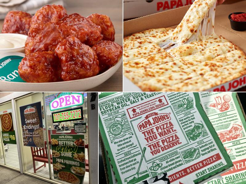 Papa Johns Pizza Menu