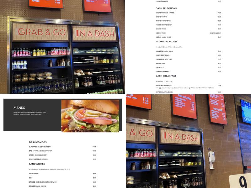 Dash Café Menu
