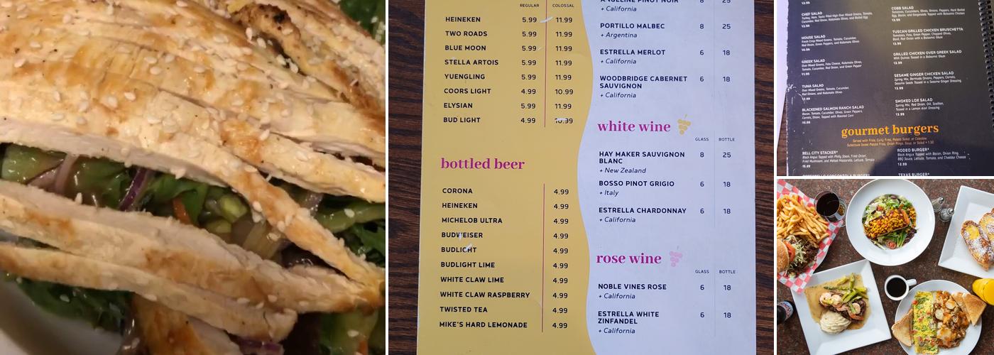 Bell City Diner Menu