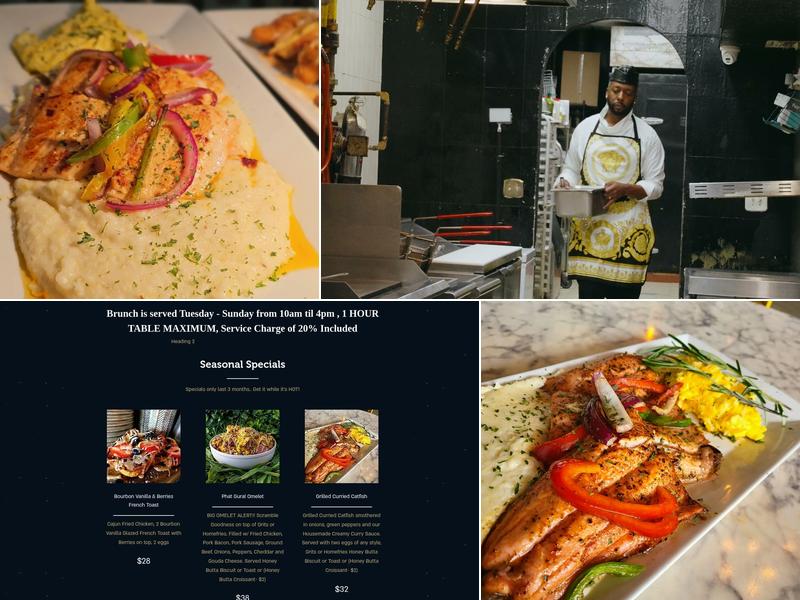 Just Spoons Café Menu