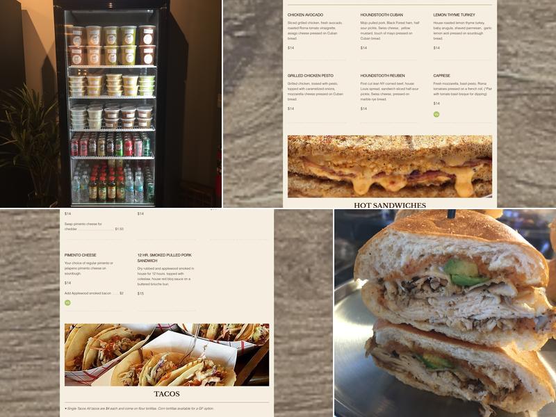 Houndstooth Kitchen & Eatery Menu